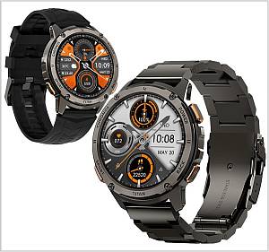Smartwatch Maxcom FW110 Titan Chronos  (Μαύρο)