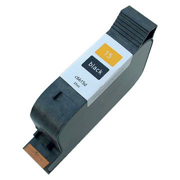 Reman 40ML HP Deskjet 810C/812C/816C-Nera C6615D- #15