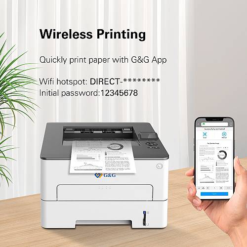 G&G P4100DW Single Funzione A4,33ppm ,Wi-Fi