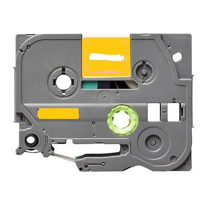 Label color White-Satin Gold 12mmX5m for Brother P-Touch