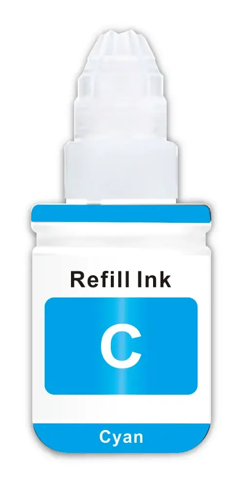 CANON ΣΥΜΒΑΤΟ INK GI-490, GI-590 DYE CYAN (70ML) (1604C001, GI590C)