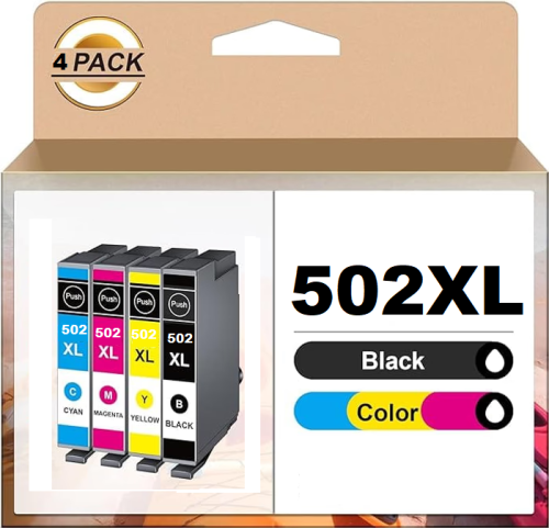 EPSON ΣΥΜΒΑΤΗ ΠΟΛΥΣΥΣΚΕΥΑΣΙΑ INK T502XL BLACK*1, CYAN*1, MAGENTA*1, YELLOW*1 C13T02W64010