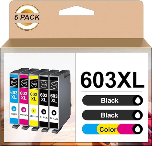 Πολυσυσκευασία Συμβατού μελανιού EPSON 603XL (2xBK/1xC/1xM/1xY)