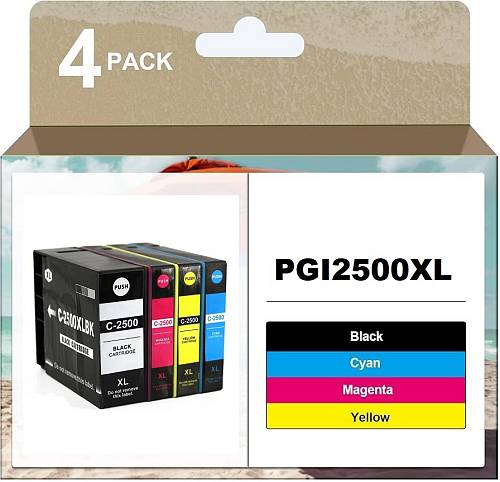 Πολυσυσκευασία CANON PGI-2500XL, 9254B010 συμβατά (BK,C,M,Y)