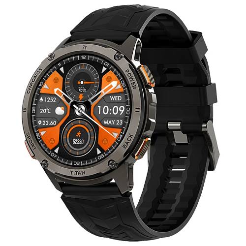 Smartwatch MAXCOM Maxcom FW110 Titan Chronos  (Μαύρο)