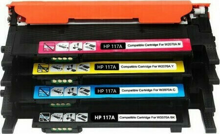 Συμβατό Toner για Laser Εκτυπωτή HP W2070A / W2071A / W2072A / W2073A (117A) Πολύχρωμο με Chip