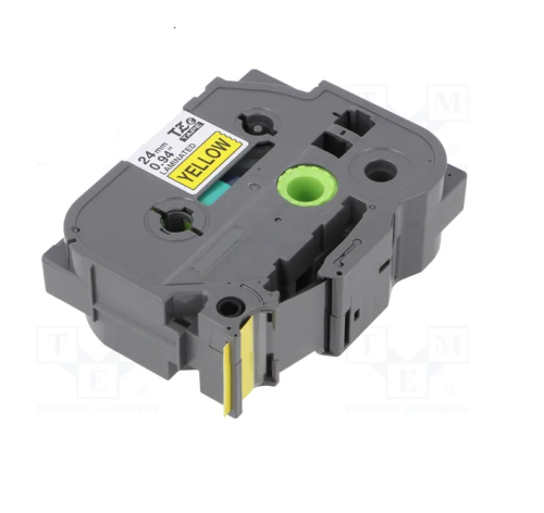 TZE-S651/TZe-SL651 Laminate Black-Yellow 24mmX8m Brother label#TZ-S651/TZe-S651