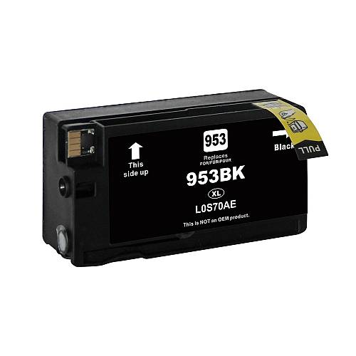 HP ΣΥΜΒΑΤΟ INK 953XL BLACK (L0S70AE) NEW CHIP (50ml）