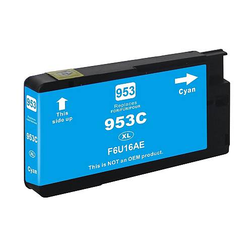 HP ΣΥΜΒΑΤΟ INK 953XL CYAN (F6U16AE) NEW CHIP (26ml）