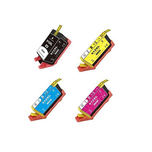 HP INK 912XL - MULTIPACK BLACK (30ml),CYAN(10,5ml),MAGENTA (10,5ml),YELLOW (10,5ml)  ΣΥΜΒΑΤΑ  ***compo***