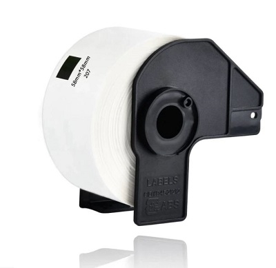 White 58mmX58m Compa Brother P-Touch QL1000,1050,1060,820