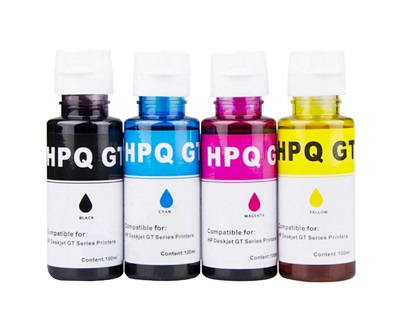 Black Pigment 90ML Compa HP 550,655,315,555,558,570,655,455,457#HPGT31/51/52BK