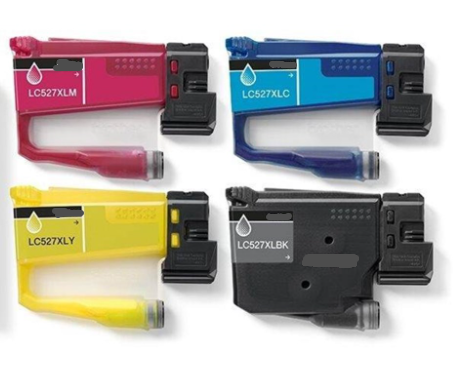 Yellow Compatible Cartridge Brother MFC-J4350DW/J4550DW-2K#LC527XLY