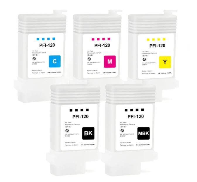 Canon Συμβατό Ink PFI-120 Magenta imagePROGRAF TM-200,TM-300#2887C001, (130ml)