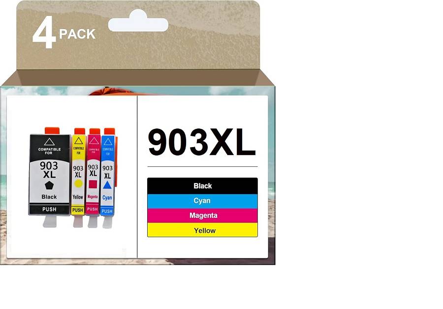 Πολυσυσκευασία Συμβατού μελανιού HP 903XL, 3HZ51AE  4 χρωμάτων