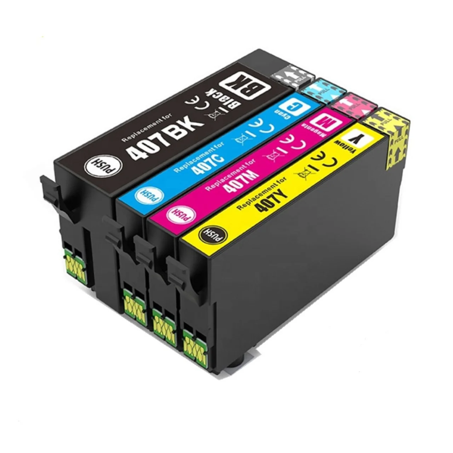 EPSON 407XL INK συμβατό - Πακέτο 4 τεμάχια