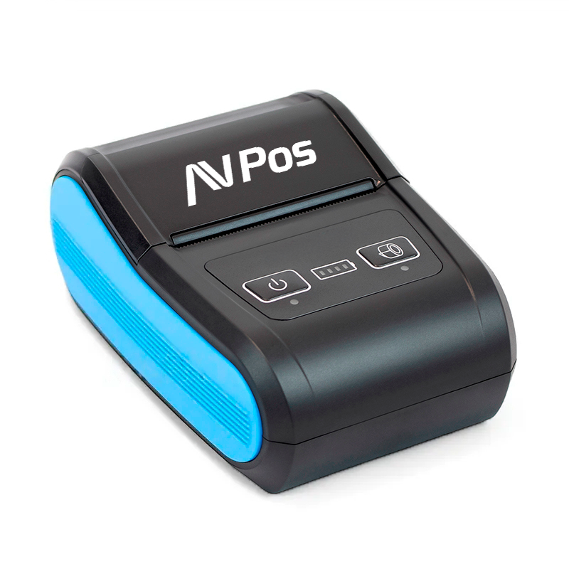 Φορητός θερμικός εκτυπωτής Αποδείξεων AVPos MP580R - 58mm - Ταχύτητα 90mm/s - BT και USB-C - Μαύρο