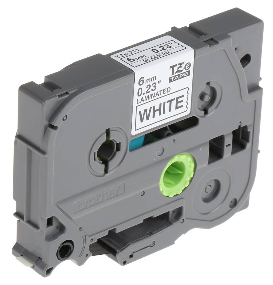 TZE-211 (TZE211) 6mmX8m Συμβατή Ταινία για Brother Ετικετογράφο
