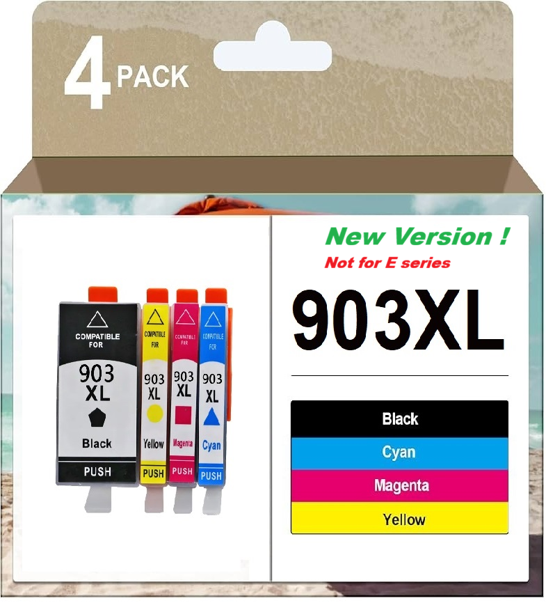 Πολυσυσκευασία Συμβατού μελανιού HP 903XL, 3HZ51AE  4 χρωμάτων