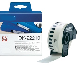 DK-22210 (DK22210) Brother συμβατή Continuous Film ταινία Ετικετογράφου 29mmx30,48m