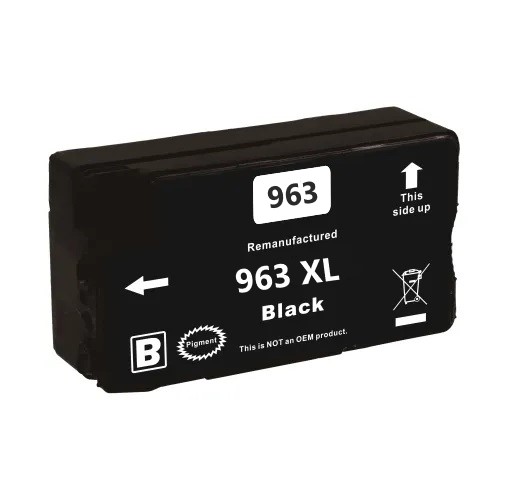 HP ΣΥΜΒΑΤΟ  963XL BLACK  (48ml) (και για σειρά E)