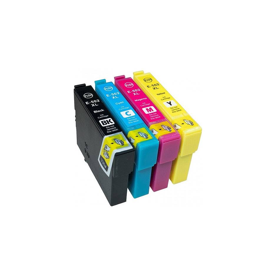 EPSON ΣΥΜΒΑΤΟ MULTIPACK INK T502XL BLACK*1, CYAN*1, MAGENTA*1, YELLOW*1