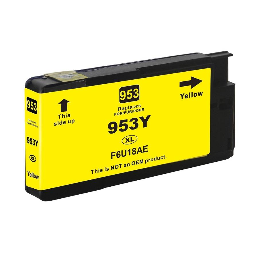 HP ΣΥΜΒΑΤΟ INK 953XL YELLOW (F6U18AE) NEW CHIP (26ml）