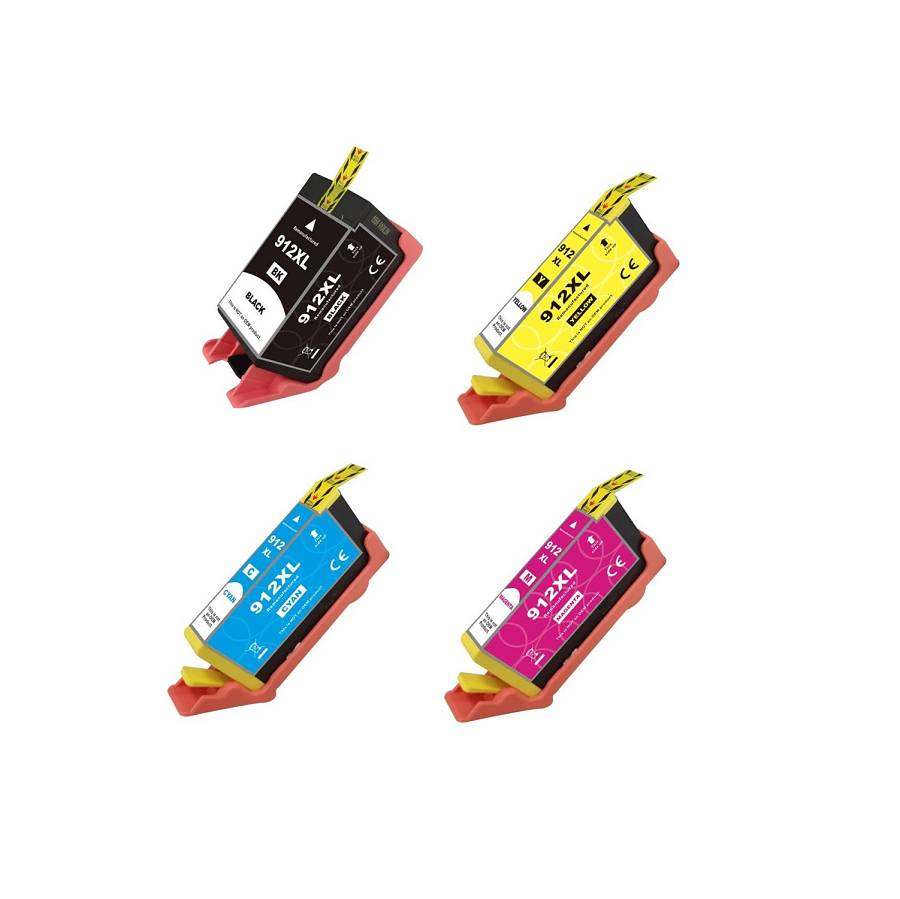HP INK 912XL - MULTIPACK BLACK (30ml),CYAN(10,5ml),MAGENTA (10,5ml),YELLOW (10,5ml)  ΣΥΜΒΑΤΑ  ***compo***