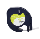 DYMO Συμβατή ταινία LETRATAG 91200/91220/S0721520/S0721510 12MM X 4 METERS