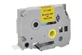 TZE-641 (TZE641) 18mmX8m Yellow Συμβατή ταινία για Brother Ετικετογράφο